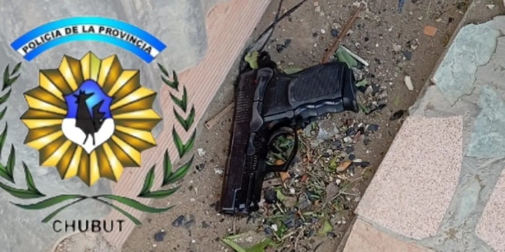 Comodoro Rivadavia, arma de fuego, conflicto familiar, lesiones leves, policía, detención, barrio Comipa, usurpación, pistola BERSA, seguridad