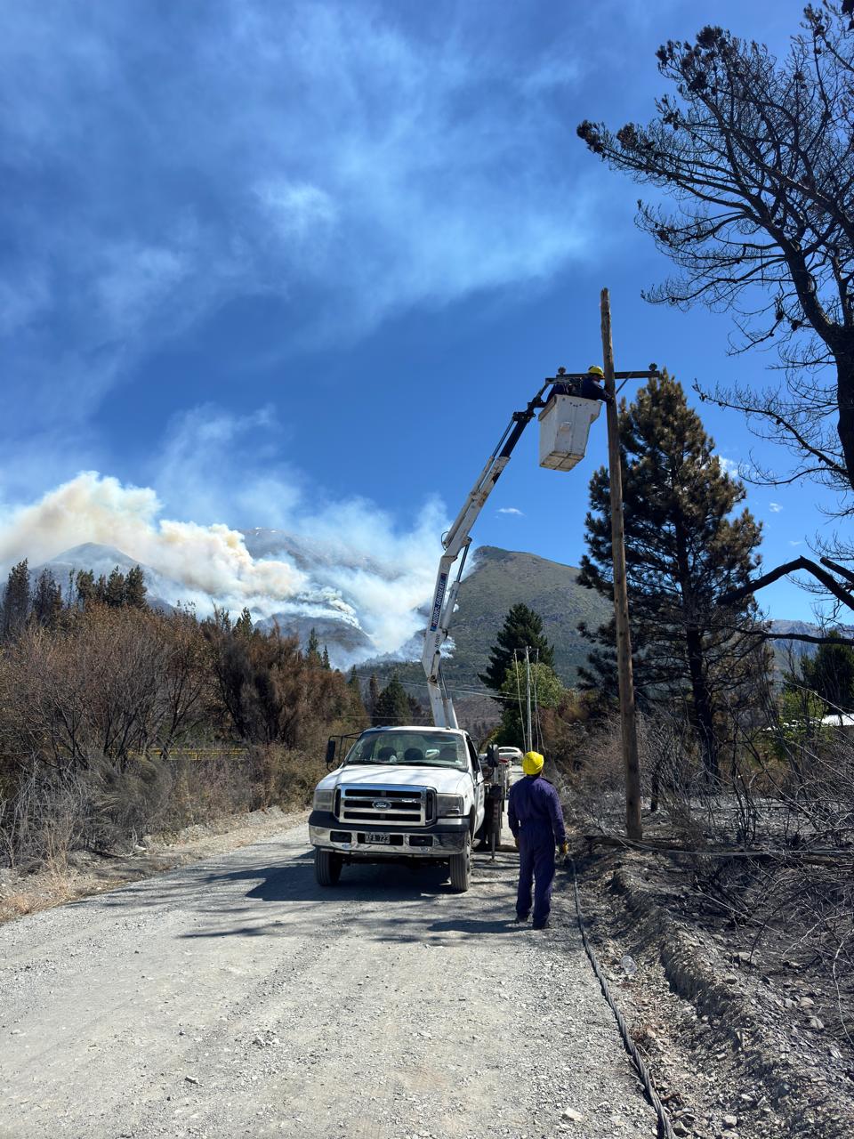 PROVINCIA RESTABLECIÓ EL 98% DEL SERVICIO DE ENERGÍA EN&nbsp;EPUYÉN.