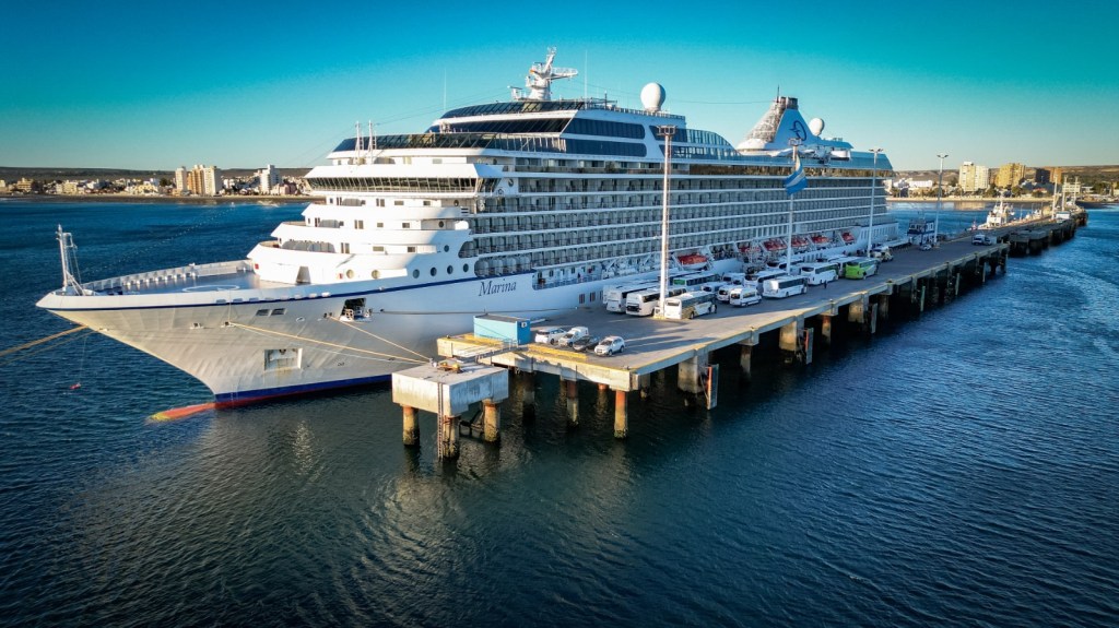EL CRUCERO MARINA ARRIBÓ A PUERTO&nbsp;MADRYN.