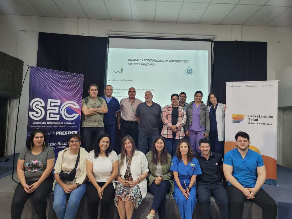 PROVINCIA DICTÓ EN TRELEW Y PUERTO MADRYN UNA CAPACITACIÓN SOBRE INCIDENTES CON ANIMALES&nbsp;PONZOÑOSOS.
