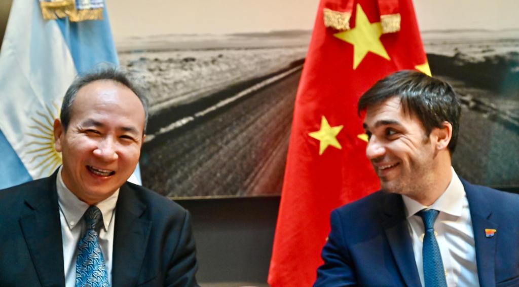 NACHO TORRES SE REUNIÓ CON EL EMBAJADOR DE LA REPÚBLICA POPULAR&nbsp;CHINA.