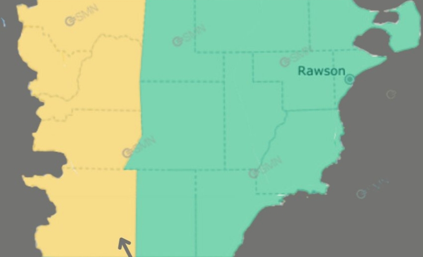 ALERTA AMARILLA POR VIENTOS EN EL OESTE DE&nbsp;CHUBUT.