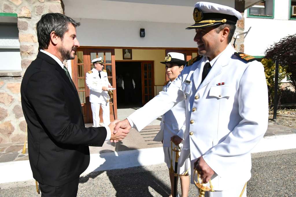 MERINO PARTICIPÓ DE LA ASUNCIÓN DEL NUEVO JEFE DE LA BASE&nbsp;AERONAVAL.