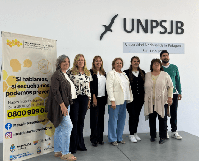 MESA INTERSECTORIAL PARA EL ABORDAJE DEL SUICIDIO FIRMA CONVENIO CON LA UNIVERSIDAD NACIONAL DE LA&nbsp;PATAGONIA.