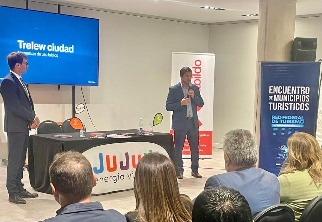 MERINO PRESENTÓ LA MARCA TRELEW EN EL ENCUENTRO DE MUNICIPIOS TURÍSTICOS DE LA&nbsp;ARGENTINA.