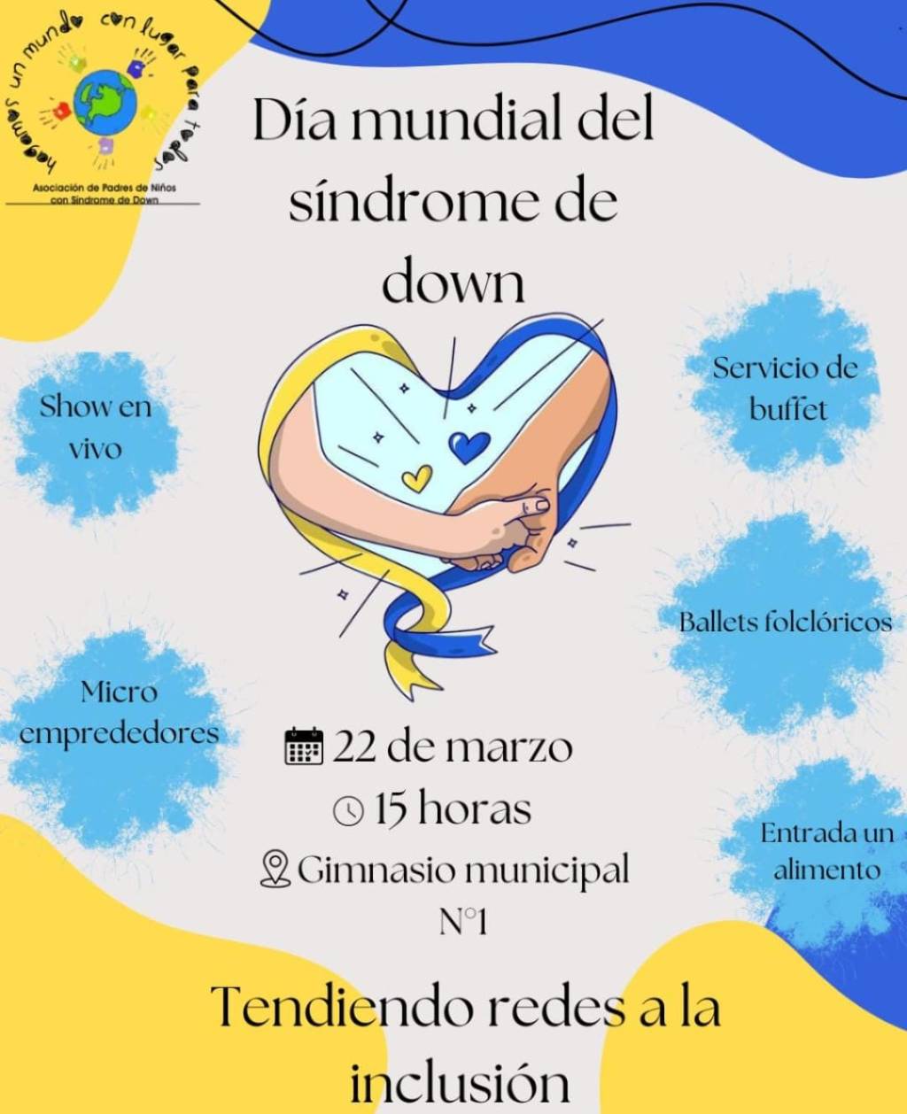 ACTIVIDADES INCLUSIVAS POR EL DÍA MUNDIAL DEL SÍNDROME DE&nbsp;DOWN.