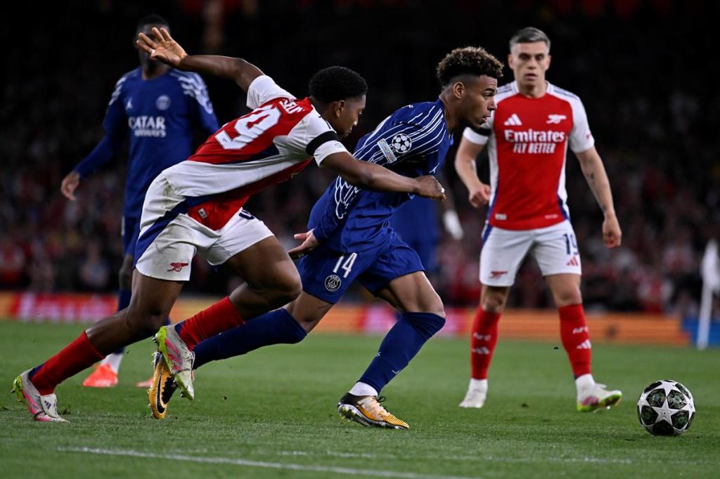 CHAMPIONS LEAGUE: PARÍS SAINT-GERMAIN VENCIÓ AL ARSENAL POR LA IDA DE LAS&nbsp;SEMIFINALES.