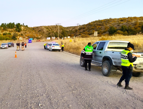 CHUBUT CONTROLÓ MÁS DE 9.300 VEHÍCULOS Y DETUVO A 81 CONDUCTORES&nbsp;ALCOHOLIZADOS.