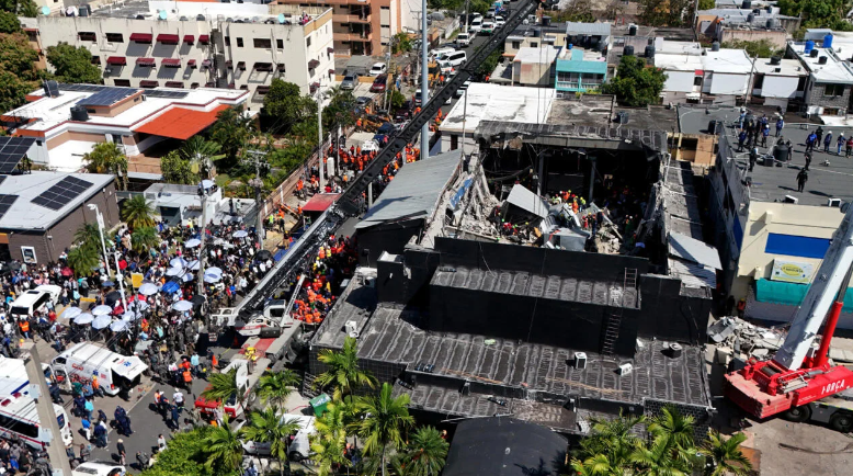 REPÚBLICA DOMINICANA: YA SON 184 LOS MUERTOS POR EL DERRUMBE EN UNA&nbsp;DISCOTECA.