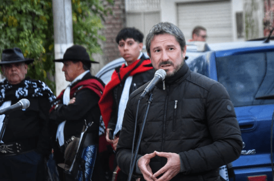 MERINO ACOMPAÑÓ A VECINOS DEL BARRIO PRESIDENTE PERÓN, QUE RECORDARON AL SOLDADO JOSÉ&nbsp;ORTEGA.