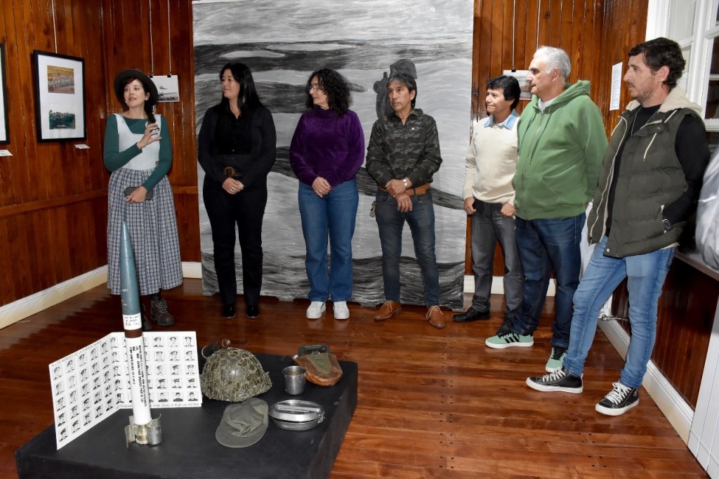 SE INAUGURÓ LA MUESTRA ITINERANTE DE MALVINAS EN EL MUSEO MUNICIPAL DE ARTES&nbsp;VISUALES.