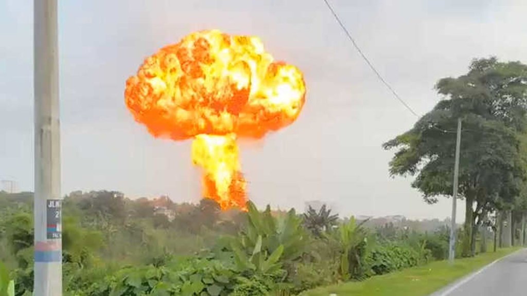 EXPLOSIÓN EN UN GASODUCTO DE MALASIA | 63 HERIDOS Y 194 CASAS&nbsp;AFECTADAS.