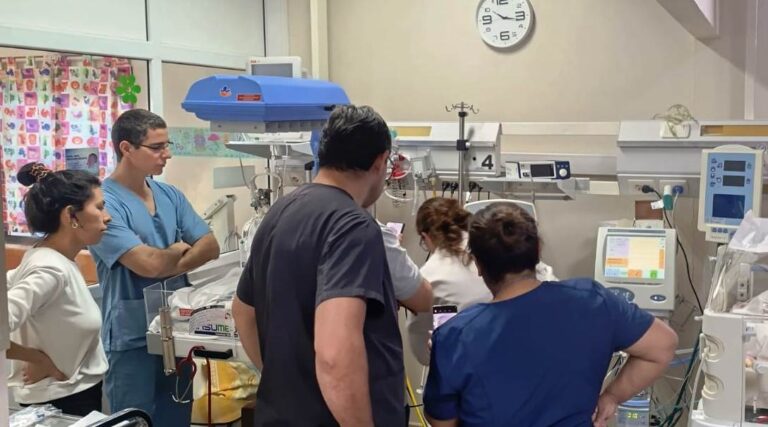 TRATAMIENTO INÉDITO EN PUERTO MADRYN SALVÓ A UN BEBÉ CON HIPERTENSIÓN&nbsp;PULMONAR.