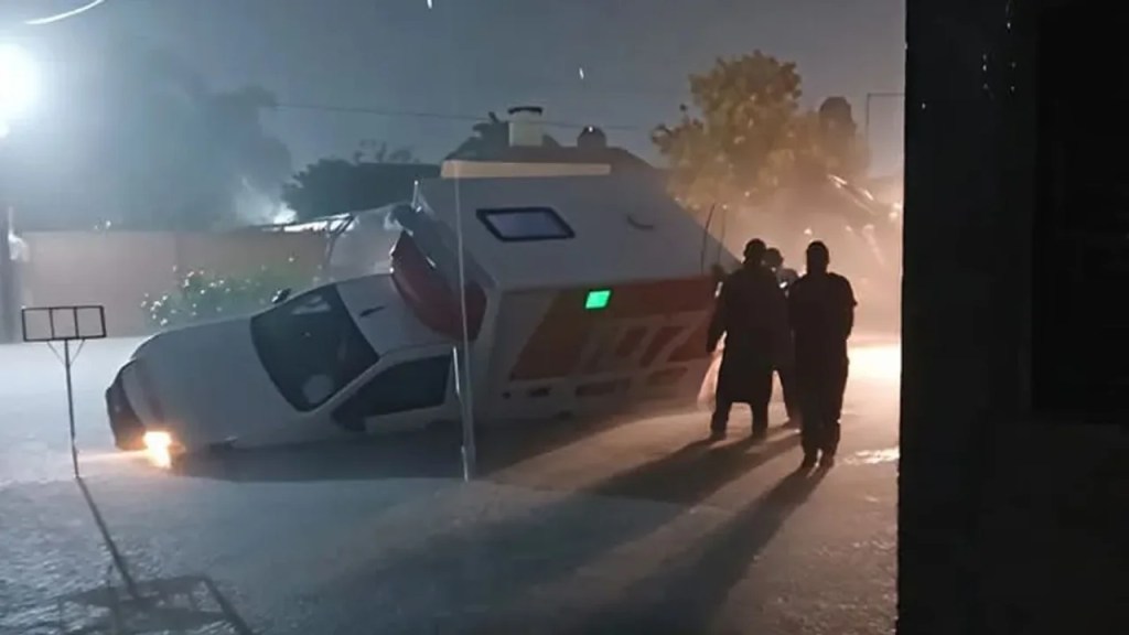 SANTA FE: “CAYERON MÁS DE 420 MM DE AGUA EN SEIS&nbsp;HORAS”.