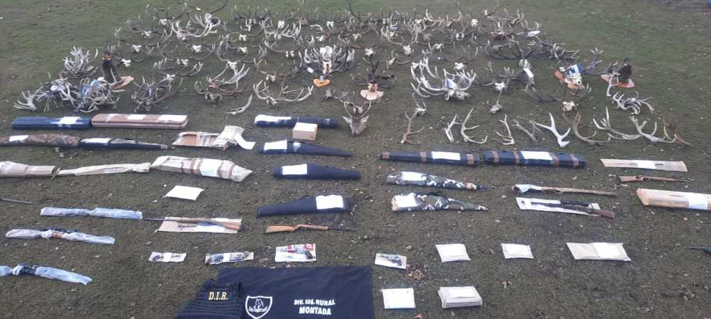 MEGAOPERATIVO EN LA CORDILLERA: SECUESTRAN ARMAS, MUNICIONES Y VEHÍCULOS POR CAZA FURTIVA Y&nbsp;ABIGEATO.