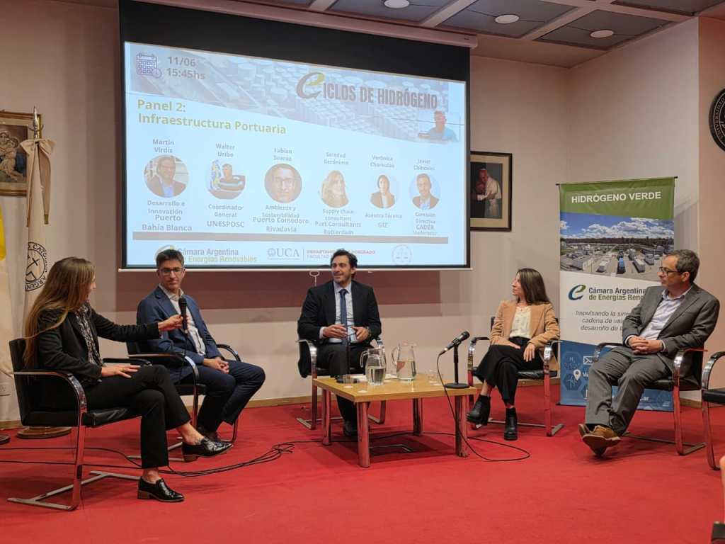 CHUBUT DESTACÓ EL ROL CLAVE DEL PUERTO DE COMODORO EN EL DESARROLLO DEL HIDRÓGENO&nbsp;VERDE