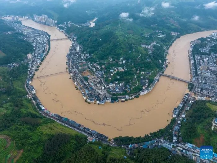 CHINA: MÁS DE 80.000 EVACUADOS POR INUNDACIONES EN LA PROVINCIA DE&nbsp;GUIZHOU
