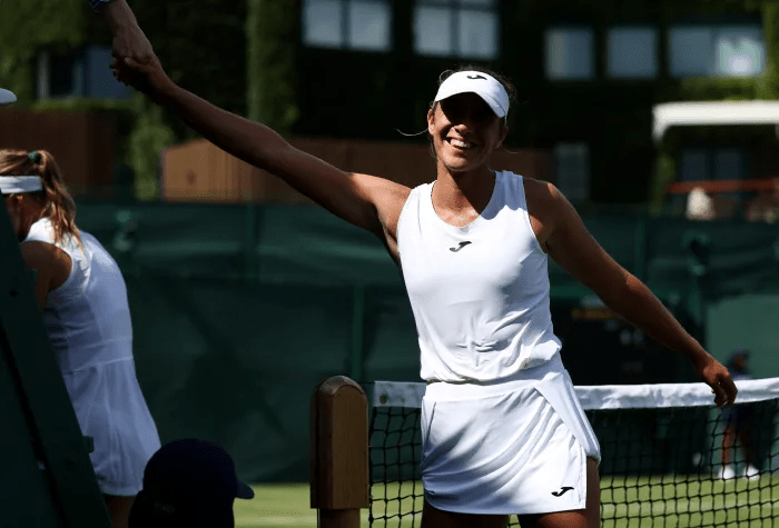 SOLANA SIERRA HIZO HISTORIA EN WIMBLEDON: PRIMER TRIUNFO EN UN GRAND&nbsp;SLAM