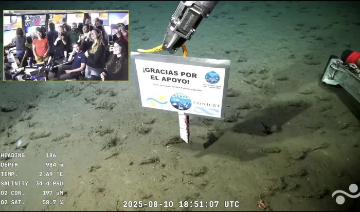 TERMINÓ LA EXPEDICIÓN DEL CONICET EN MAR DEL PLATA: EMOCIÓN Y NUEVA MISIÓN EN&nbsp;CAMINO