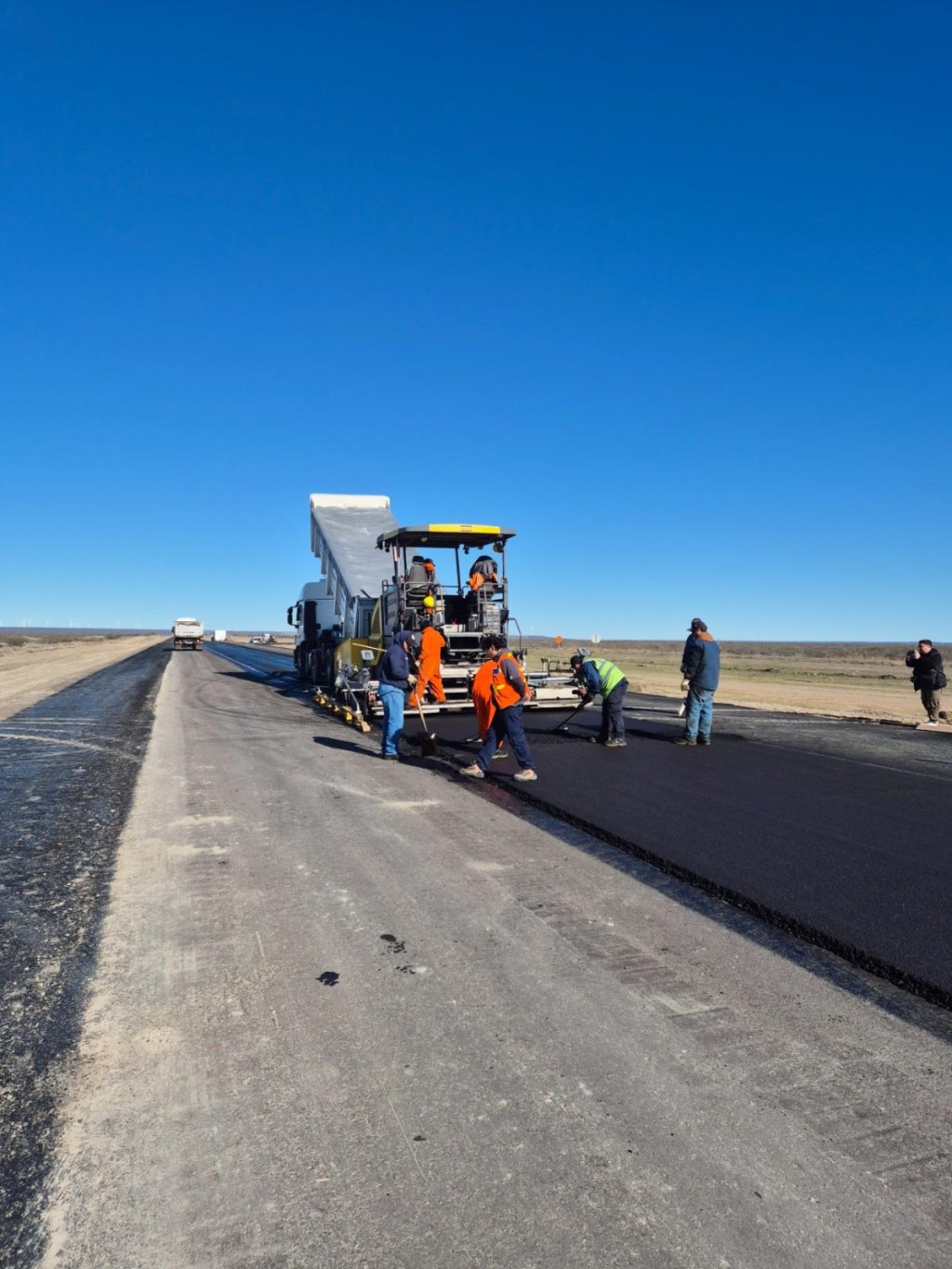 AVANZA LA FINALIZACIÓN DE LA DOBLE VÍA TRELEW–PUERTO&nbsp;MADRYN