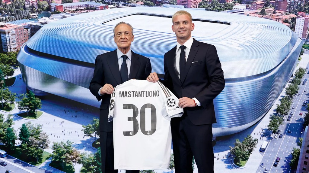 FRANCO MASTANTUONO, NUEVO JUGADOR DEL REAL&nbsp;MADRID