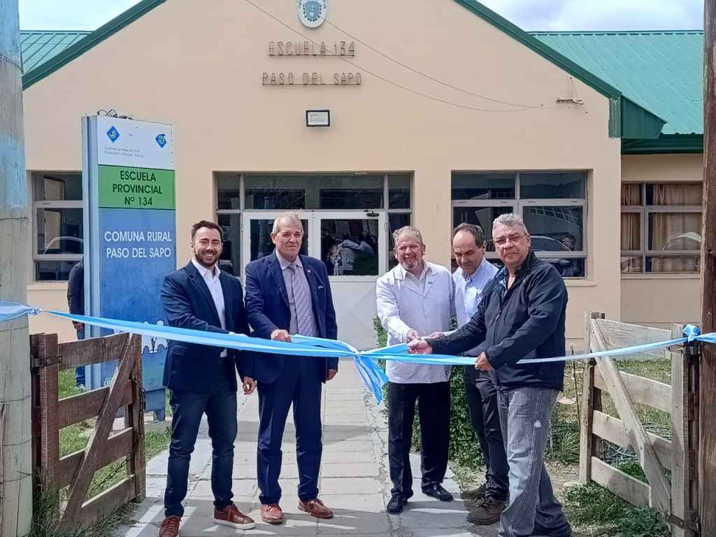 NUEVAS OBRAS EN LA ESCUELA N° 134 DE PASO DEL&nbsp;SAPO