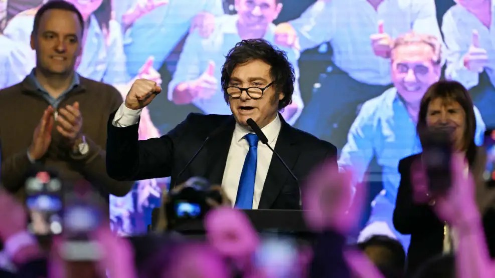 ELECCIONES 2025: MILEI CELEBRÓ EL TRIUNFO DE LA LIBERTAD&nbsp;AVANZA