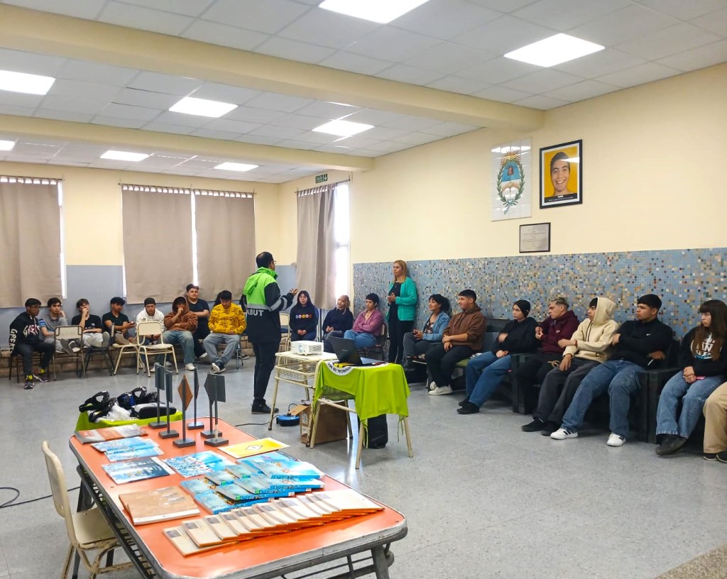 EL GOBIERNO DEL CHUBUT IMPULSÓ UNA JORNADA DE EDUCACIÓN VIAL EN LA ESCUELA 776 DE PLAYA&nbsp;UNIÓN