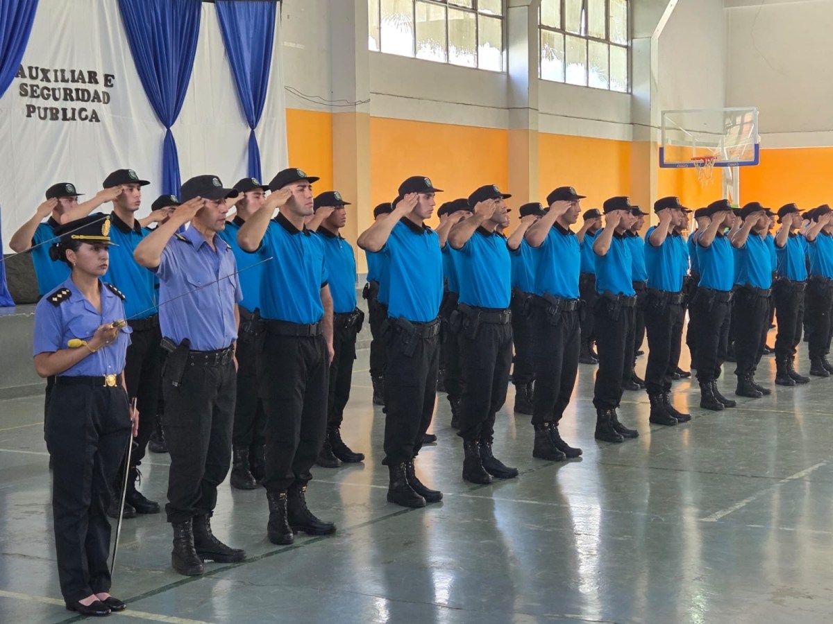 EGRESARON 59 NUEVOS AGENTES DE LA POLICÍA DEL CHUBUT EN&nbsp;ESQUEL