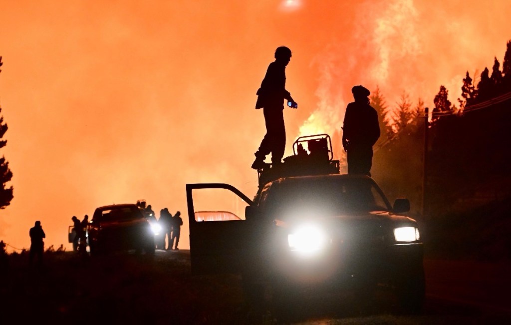 INCENDIOS FORESTALES EN LA CORDILLERA: CHUBUT REFUERZA EL OPERATIVO ANTE CONDICIONES METEOROLÓGICAS&nbsp;EXTREMAS