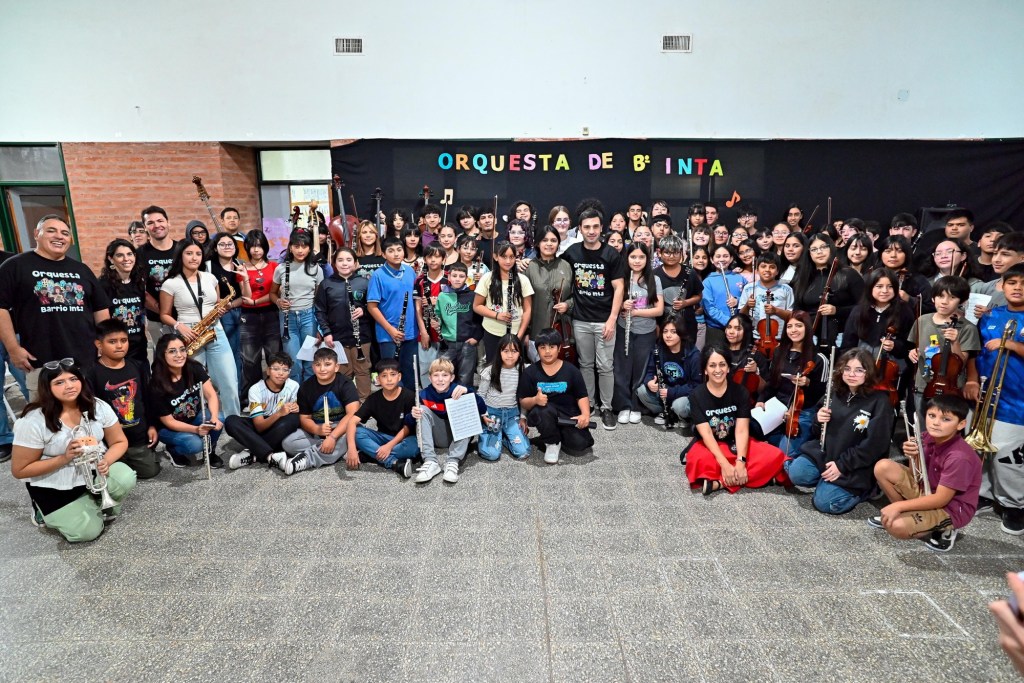 LA ORQUESTA DEL BARRIO INTA DE TRELEW TOCARÁ EN EL TEATRO&nbsp;COLÓN