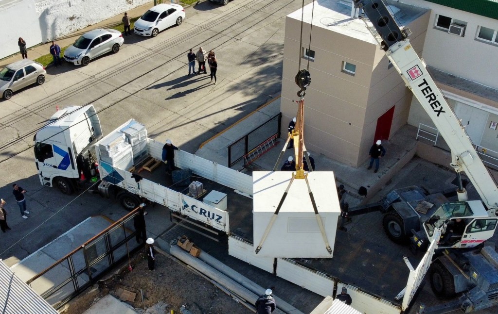 PROVINCIA PUSO EN MARCHA LA SUBESTACIÓN TRANSFORMADORA DEL HOSPITAL SANTA TERESITA EN RAWSON