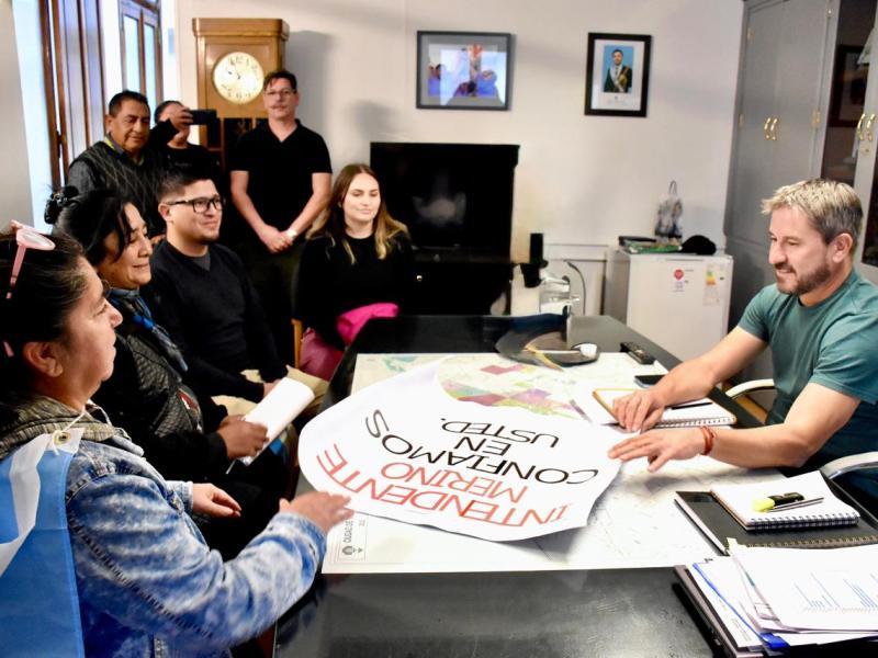 MERINO RECIBIÓ A FAMILIAS DE LA CHACRA 26 Y PRESENTÓ UN RELEVAMIENTO SOLICITADO POR LA&nbsp;JUSTICIA