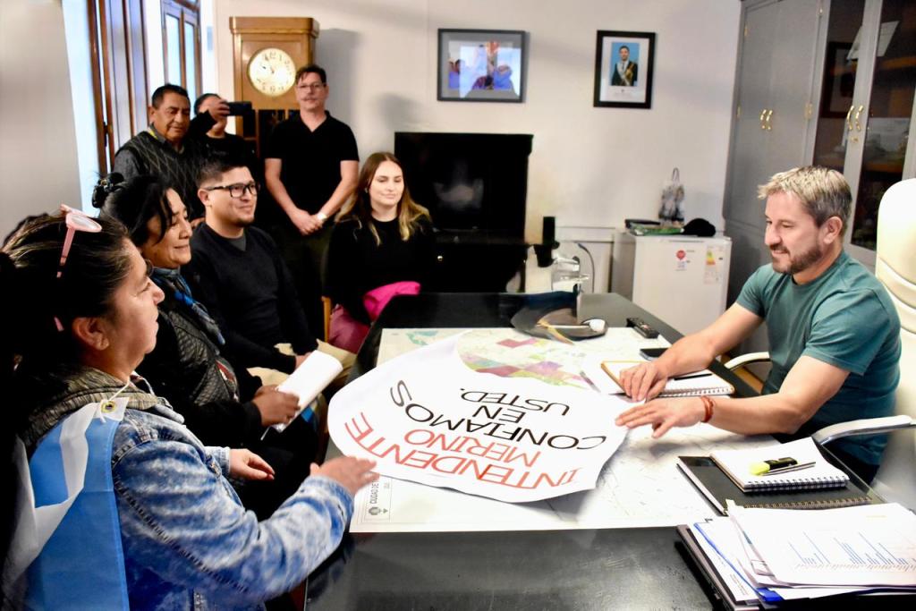 MERINO RECIBIÓ A FAMILIAS DE LA CHACRA 26 Y PRESENTÓ UN RELEVAMIENTO SOLICITADO POR LA&nbsp;JUSTICIA