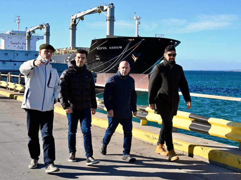 PROVINCIA AVANZA CON UNA OBRA ESTRATÉGICA DE MÁS DE $8 MIL MILLONES PARA EL PUERTO DE&nbsp;MADRYN