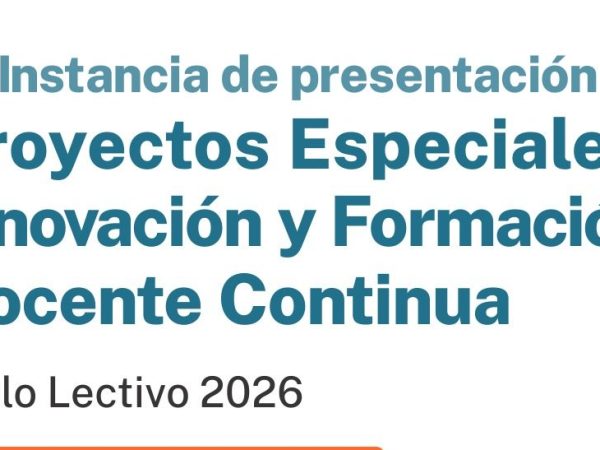 CHUBUT HABILITA LA SEGUNDA INSTANCIA DE PROYECTOS DE INNOVACIÓN Y FORMACIÓN DOCENTE&nbsp;2026