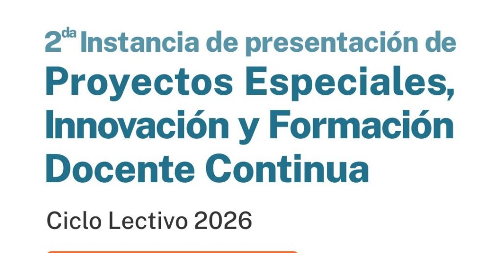 CHUBUT HABILITA LA SEGUNDA INSTANCIA DE PROYECTOS DE INNOVACIÓN Y FORMACIÓN DOCENTE&nbsp;2026