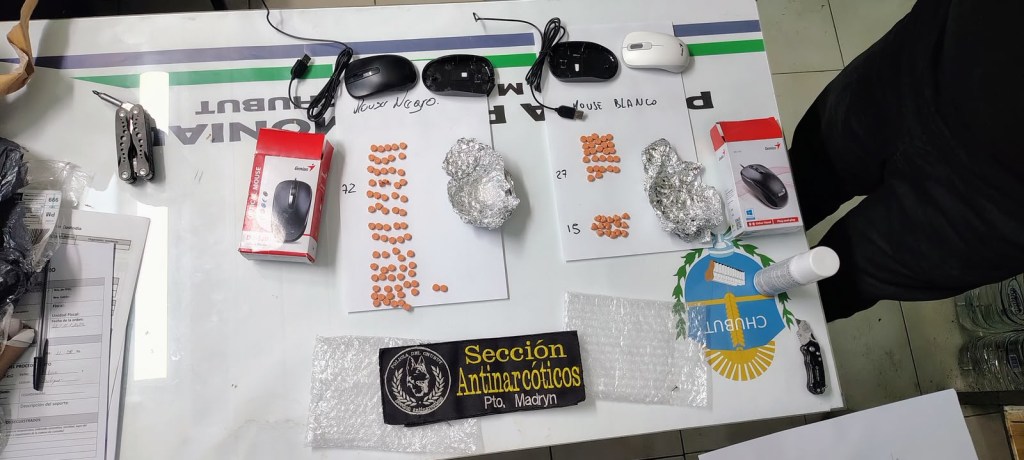 LA POLICÍA DEL CHUBUT DESARTICULÓ UNA ORGANIZACIÓN DEDICADA AL TRÁFICO DE DROGAS SINTÉTICAS TRAS UNA INVESTIGACIÓN DE CINCO&nbsp;MESES